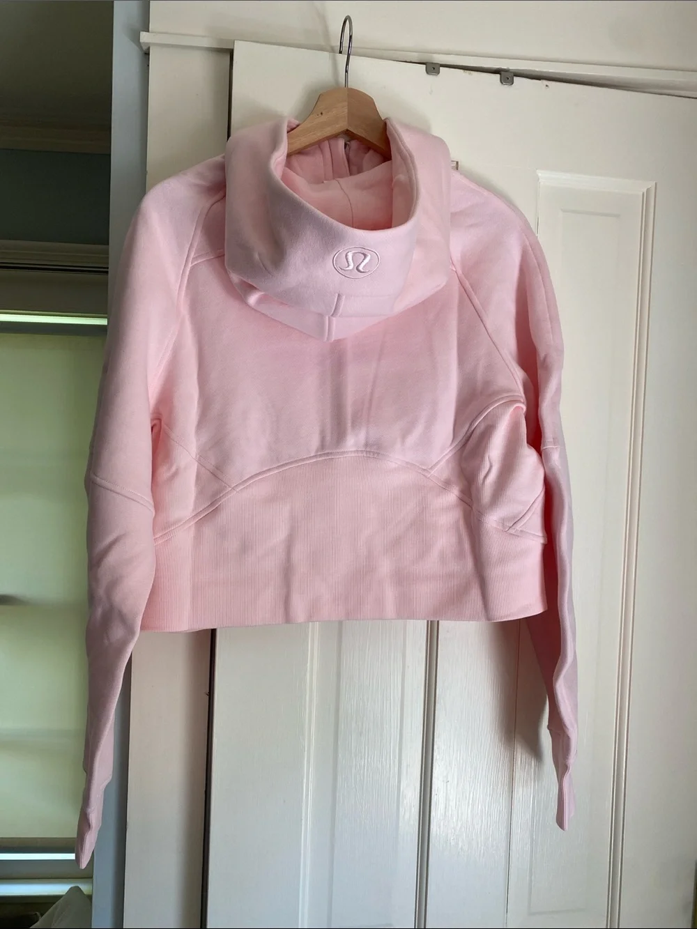 lululemon Pink Hooded Half-Zip Pullover - Picture 7 of 8